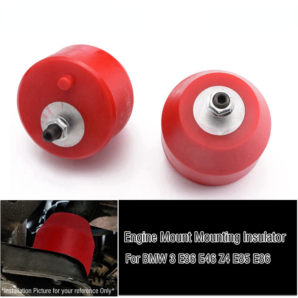 เครื่องยนต์ด้านหน้า L & R Mount ติดตั้งฉนวนสําหรับ BMW E36 E46 ขนาดกะทัดรัด Z3 Z4 อินไลน์ 6CYL 85A ย