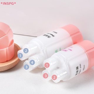 Inspg&gt; 3 in 1 / 4 in1 ขวดแชมพู เจลอาบน้ํา กล่องเก็บของ เซตใหม่