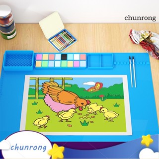 Chunrong แผ่นซิลิโคนใส แบบนิ่ม ทนต่อการเสียดสี สําหรับวาดภาพกราฟฟิติ