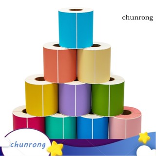 Chunrong สติกเกอร์กาวใส พิมพ์ลายภาพ ไม่จางหาย สําหรับตกแต่งบ้าน 1 ม้วน