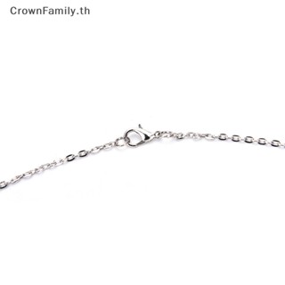 [CrownFamily] สร้อยคอ จี้ใบโคลเวอร์สี่แฉก สีเขียว สําหรับเพื่อน ของขวัญ [TH]