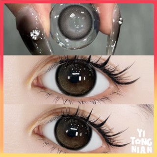 Yi TONG NIAN [พร้อมส่ง] ใหม่ คอนแทคเลนส์ เส้นผ่าศูนย์กลาง 14.0-14.5 มม. สําหรับนักเรียน