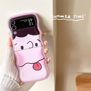 เคสโทรศัพท์มือถือ กันกระแทก ลาย Charlie Brown สําหรับ Samsung Galaxy Z Flip 5 4 3 5G