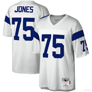 Yp2 1969 เสื้อยืดลําลอง แขนสั้น คอกลม พิมพ์ลาย NFL Los Angeles Rams Legacy Jersey Deacon Jones Football สําหรับผู้ชาย พลัสไซซ์ PY2