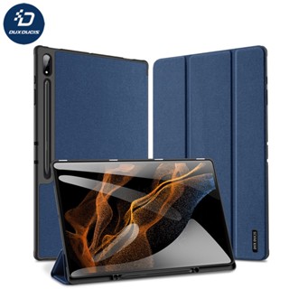 เคสแท็บเล็ตหนัง ฝาพับ พร้อมช่องใส่ดินสอ สําหรับ Samsung Galaxy Tab S9 Ultra S9 Plus S9 FE Dux Ducis