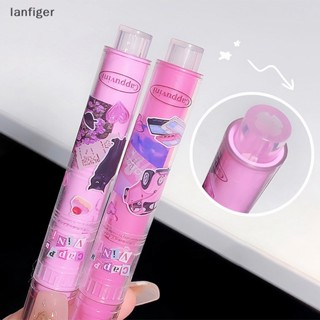 Lanf ลิปกลอสเจลลี่ รูปหัวใจ ดอกไม้ เบาสบาย EN