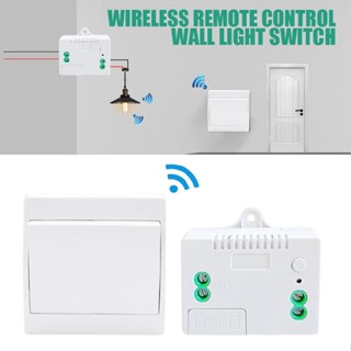 New 433MHz Wireless Remote Control Kinetic Self-powered Wall Light Switch