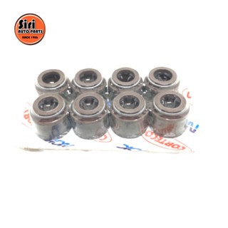 (1ตัว) ซีลหมวกวาล์ว / ยางตีนวาล์ว MITSUBISHI 6D40 / PF6 มิตซูบิชิ เบอร์ AV8155-P1 ยี่ห้อ NOK seal valve stem oil