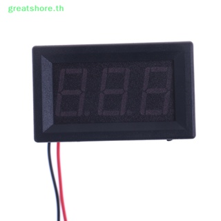 Greatshore โวลต์มิเตอร์ดิจิทัล AC 70-500V หน้าจอ LED 2 สาย