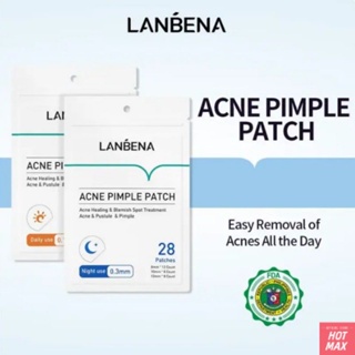 【2PCS SET】LANBENA Pimple Patch Acne Remover Pimple Marks Acne Treatment Day and Night Use Set [hotmax]