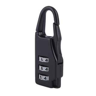 【yunhai】Security 3 Combination Travel Suitcase Luggage Bag Code Lock Zipper Padlock