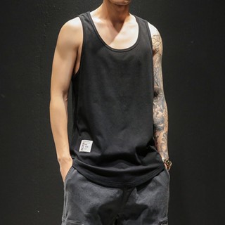 เสื้อกีฬาแขนกุด ทรงหลวม ขนาดใหญ่ สําหรับผู้ชาย