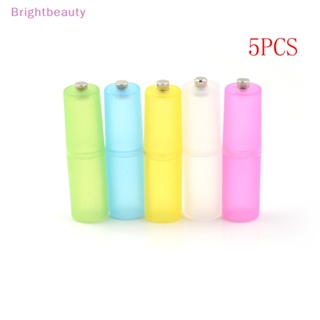 Brightbeauty กล่องอะแดปเตอร์แปลง AAA เป็น AA ขนาด 5 ชิ้น