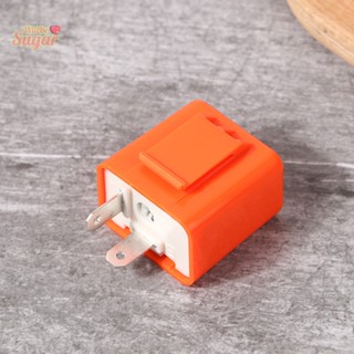 [WillBesugarT] รีเลย์ไฟกระพริบ LED 2 Pin 12V ปรับได้ สําหรับรถจักรยานยนต์ [ใหม่]