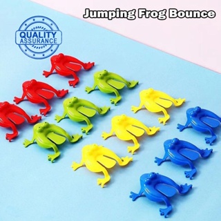 ของเล่น Jumping Frog Bounce Jump Fidget ช่วยบรรเทาความเครียด สําหรับเด็ก E9U6