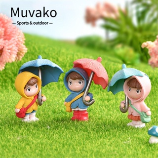 Muvako ฟิกเกอร์ รูปเด็กผู้หญิง ขนาดเล็ก สําหรับตกแต่งบ้าน