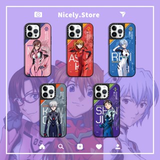 เคสโทรศัพท์มือถือ EVA กันกระแทก กันรอยขีดข่วน ลายการ์ตูนอนิเมะ Neon Genesis Evangelion สําหรับ iPhone 14 13 12 Pro Max 11