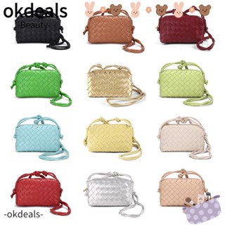 Okdeals กระเป๋าสะพายไหล่ ทรงคลัทช์ ใส่โทรศัพท์มือถือได้ สไตล์คลาสสิก สําหรับผู้หญิง