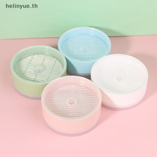 Helinyue กล่องพลาสติก สีตัดกัน สําหรับใส่ขนมแมว 1 ชิ้น