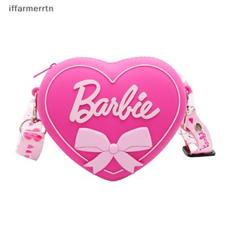 If Barbie Kawaii กระเป๋าใส่เหรียญ ซิลิโคน ลายการ์ตูนอนิเมะ สีชมพู สําหรับเด็กผู้หญิง นักเรียน