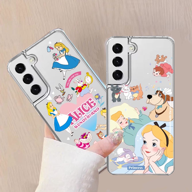 เคสโทรศัพท์มือถือ เคสใส แบบนิ่ม ลายการ์ตูนน่ารัก สําหรับ SAMSUNG S21FE S20FE S20 S21 S22 S23 S24 Plus ultra note20ultra