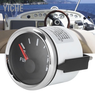 YiChe 52mm/2in Fuel Oil Tank Level Gauge 0-190ohm Signal Pointer Meter for Marine เรือ รถ