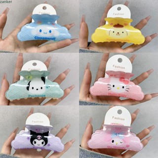 【พร้อมส่ง】 กิ๊บ Sanrio สไตล์ญี่ปุ่น Hot ลายการ์ตูนน่ารัก Hello Kitty Kulomi กิ๊บหัวใจแบบบาง Flash Girly