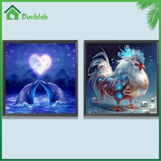 【Doub X ✮】ภาพวาดสีน้ํามัน ตามตัวเลข รูปสัตว์ DIY สําหรับตกแต่งผนังบ้าน ✮