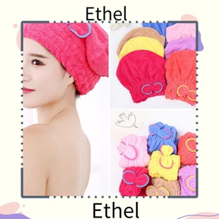 Ethel1 หมวกไมโครไฟเบอร์ แบบแห้งเร็ว ประดับโบว์ สําหรับผู้หญิง