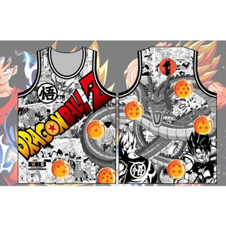 เสื้อกีฬาบาสเก็ตบอล ลาย Dragon Ball