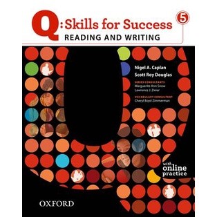 Bundanjai (หนังสือเรียนภาษาอังกฤษ Oxford) Q : Skills for Success 5, Reading &amp; Writing : Students Book +Online Practice