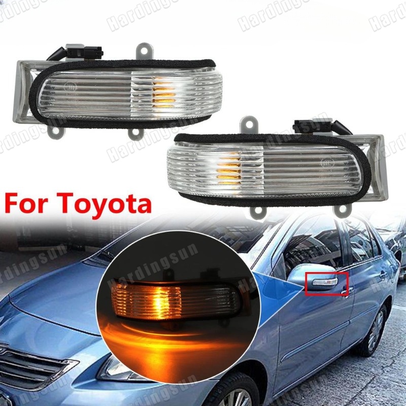 กระจกมองข้างสัญญาณสําหรับtoyota VIOS NCP93 gen2 batman(2008 2009 2010 2011 2012) สําหรับCamry ACV40(