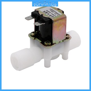 Pop AC220V โซลินอยด์ไฟฟ้า สําหรับวาล์วแม่เหล็ก N C Water Air Inlet Flow Switch N C