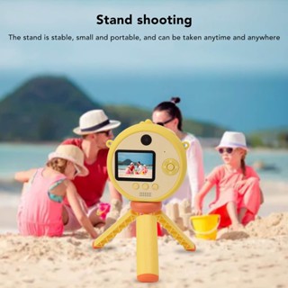 Computer Ac.lr Lollipop Kids Selfie Camera With Stand 48MP 2.0in HD Children Digital Video Game Music Toy for 3-12 Years Old Boys Girls