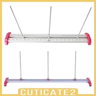 [Cuticate2] ไม้บรรทัดวัดขนาดลูกโป่ง อะลูมิเนียมอัลลอย พับได้ สําหรับตกแต่งวันเกิด