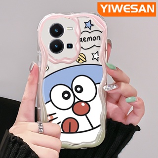 เคสมือถือ แบบนิ่ม แบบใส ลายการ์ตูนโดเรม่อน กันกระแทก สําหรับ vivo Y35 5G Y36 5G Y35