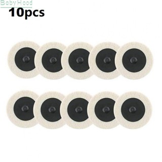 【Big Discounts】10pcs 2inch Wool Disc Polishing Buffing Pads Wool felt wheel Polishing Wheel#BBHOOD