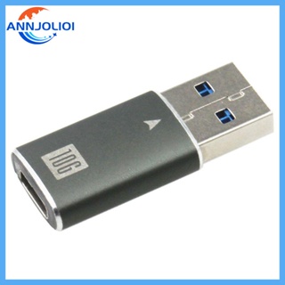 Ann ตัวแปลงสายชาร์จ Type-C ตัวเมีย เป็น USB ตัวผู้ ความเร็วสูง