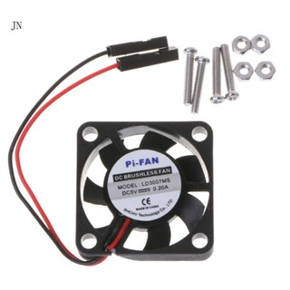 Jn พัดลมหม้อน้ําคอมพิวเตอร์ LD3007MS 3 ซม. สําหรับ DC Brushless Raspberry Pi CPU