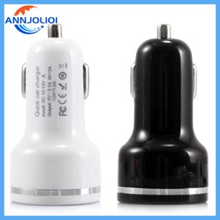 Ann อะแดปเตอร์ซ็อกเก็ตชาร์จ USB 12V 24V 5V 2 4A สําหรับ Cellpho