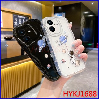 เคส Vivo Y22 เคส Vivo Y22S 2022 เคสโทรศัพท์มือถือแบบนิ่ม tpu ใส พิมพ์ลายครีม แฟชั่น สําหรับ NYW