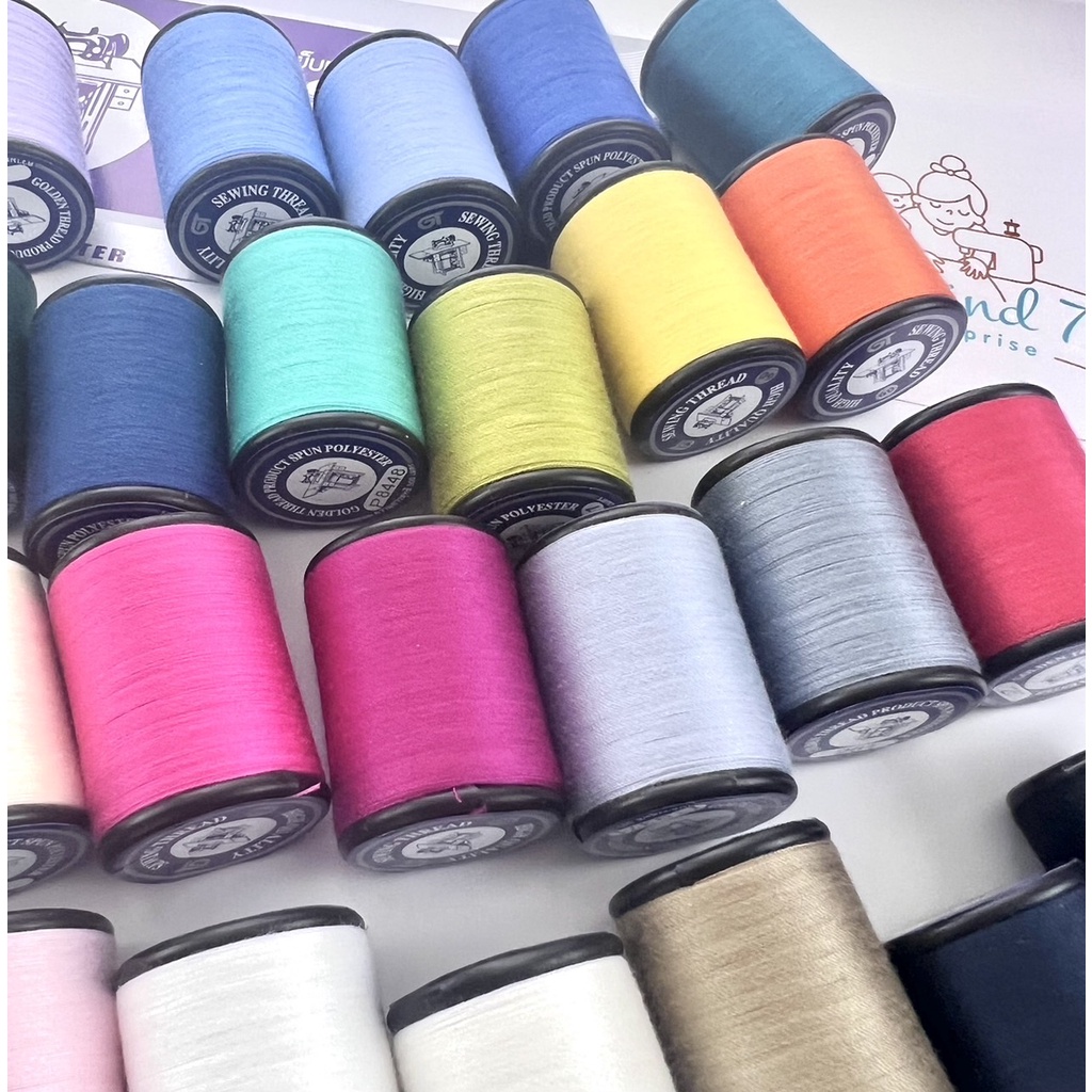 ด้ายเย็บผ้า ด้ายตราจักร หลอดละ 9 บาท - รูปที่ 2