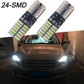 หลอดไฟซีนอน LED 24 ดวง สีขาว สําหรับ Mercedes-Benz W204 Eyebrow DC 12V