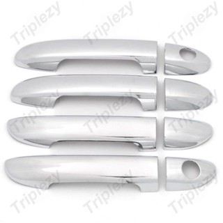 สติกเกอร์ ABS โครเมี่ยม สําหรับติดมือจับประตูรถยนต์ Kia Cerato Spectra 2003-2008 4 8 12 ชิ้น
