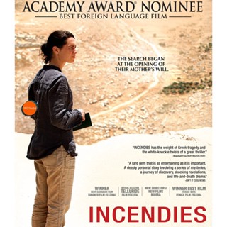 หนังแผ่น Bluray Incendies (2010) ย้อนรอยอดีตไม่มีวันลืม (เสียง French DTS | ซับ Eng/ไทย) หนังใหม่ บลูเรย์