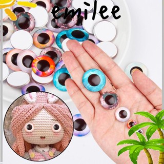 Emilee ลูกตาตุ๊กตาแฮนด์เมด 6 10 16 20 25 มม. DIY 50 ชิ้น