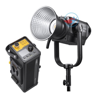 Godox M200D ไฟเติมแสงสตูดิโอ LED 230W 5600K ปรับความสว่างได้ CRI ≥96 TLCI ≥97 Bowens Mount สําหรับถ่ายภาพในร่ม กลางแจ้ง