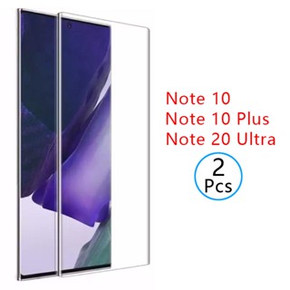 ฟิล์มกระจกนิรภัยกันรอยหน้าจอ 3d สําหรับ samsung note 10 plus pro 20 ultra 5g galaxy not 10plus 20ultra note10