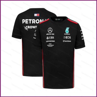 Jay 2023 เสื้อยืดแขนสั้น พิมพ์ลาย Mercedes AMG F1 พลัสไซซ์ สําหรับผู้ชาย และผู้หญิง