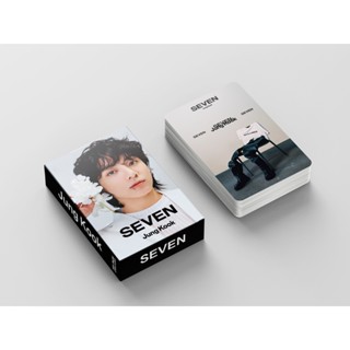 พร้อมส่ง โปสการ์ด อัลบั้มรูปภาพ JUNGKOOK SOLO SEVEN JK BT-S Bangtan Boys Kpop 55 ชิ้น ต่อกล่อง